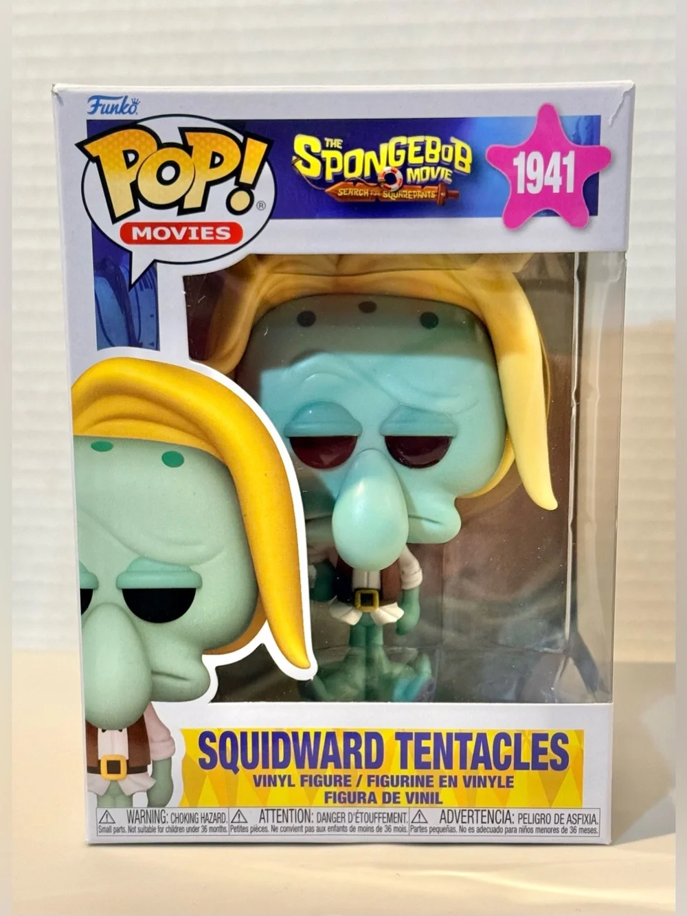 Funko Pop! Movies #1941 The SpongeBob Movie Squidward Tentacles Brand New
